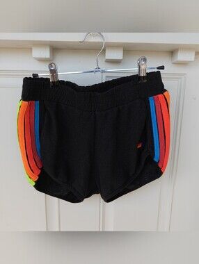 Aviator Nation  Multi Color Striped Short Size S